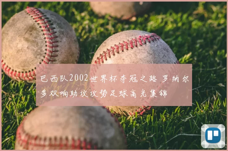 巴西队2002世界杯夺冠之路 罗纳尔多双响助攻攻势足球高光集锦
